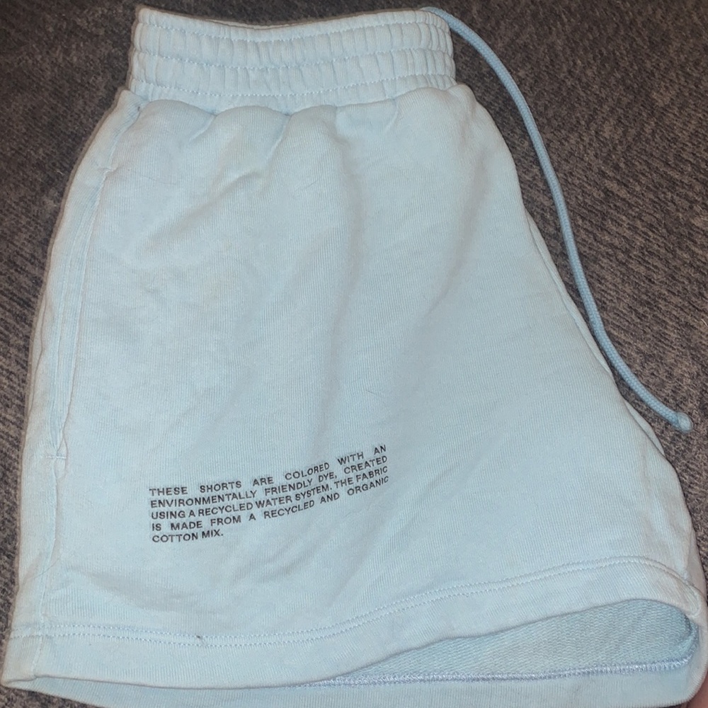 Pangaia Light Blue Casual Shorts - Picture 3 of 3